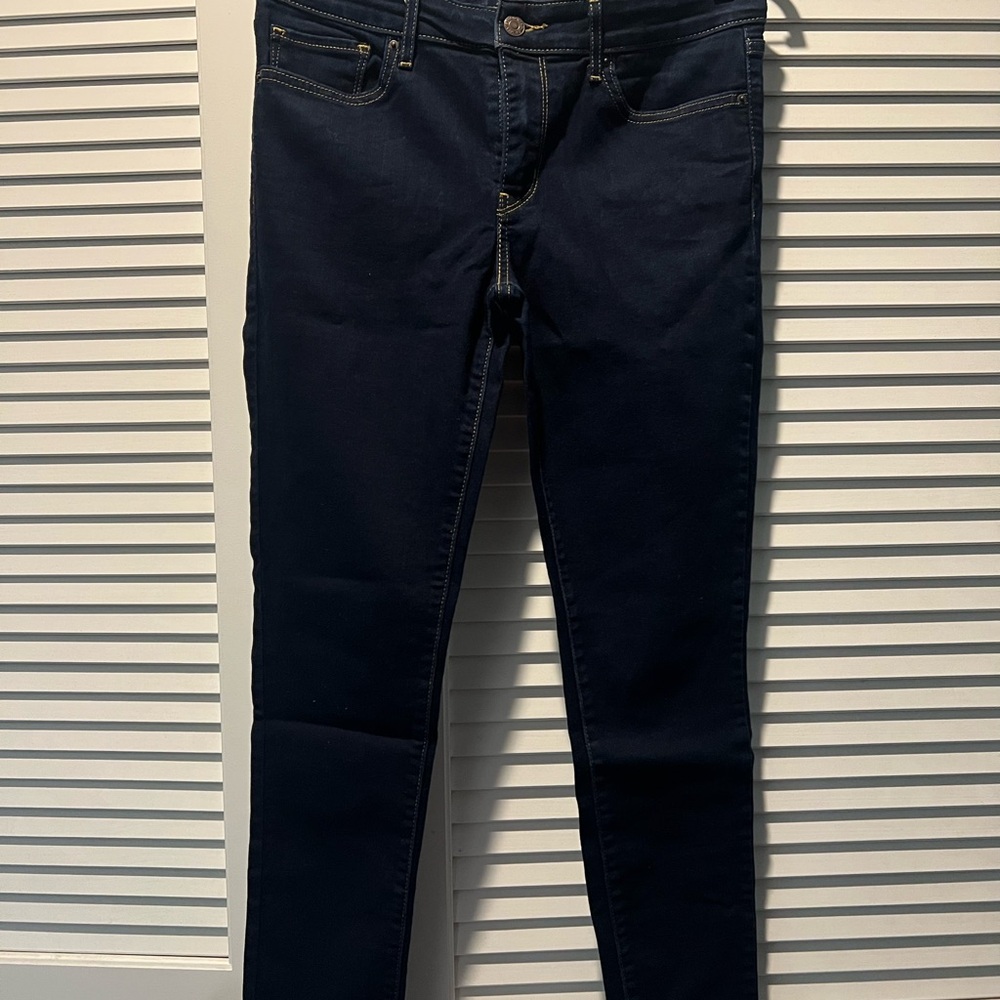 Levi's Women's Navy Skinny Jeans
